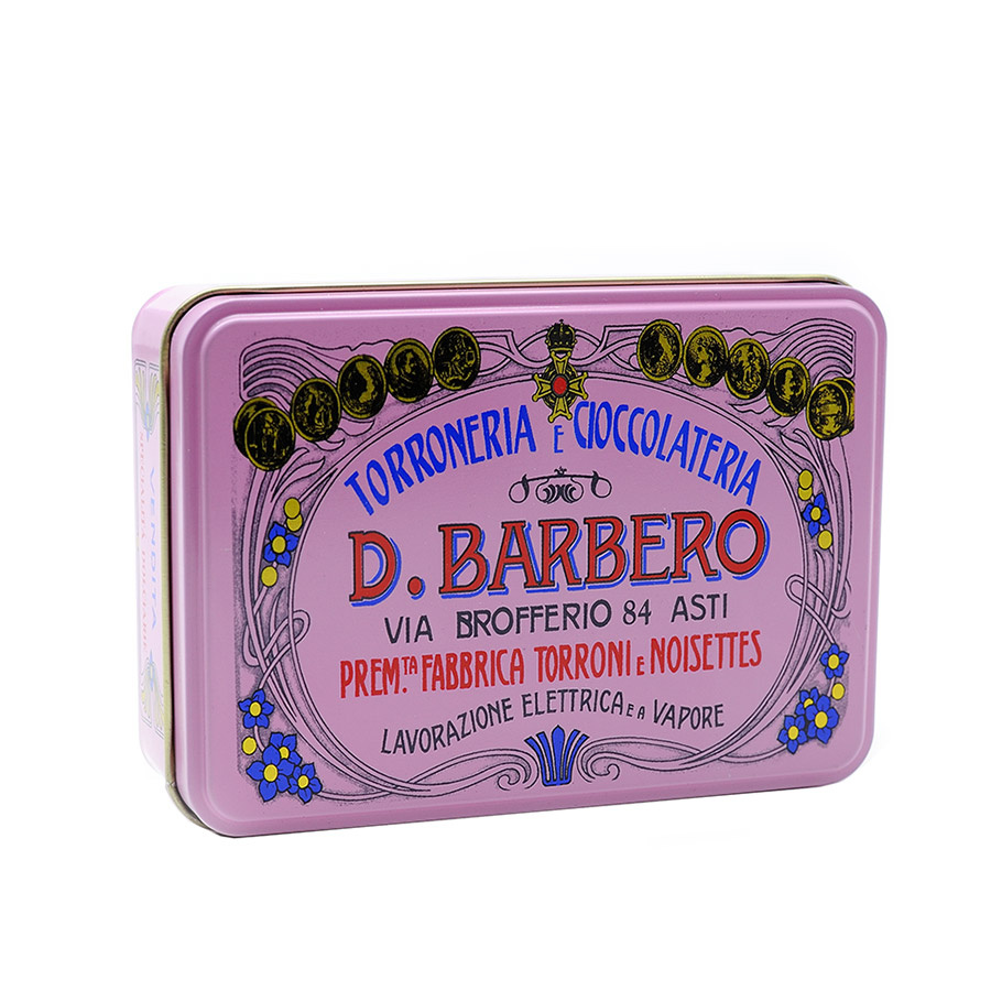 Barbero Dose Torroncini mit Haselnüssen aus dem Piemont IGP 100 gr