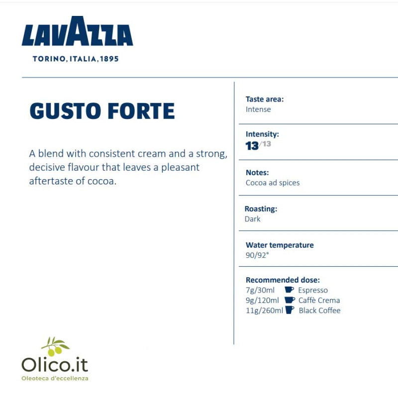 Lavazza Caffè beans Gusto Forte 1 kg