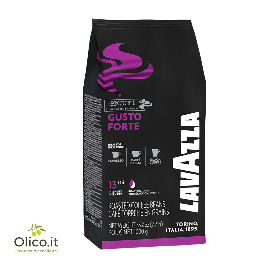 Caffè Lavazza GUSTO FORTE 2868 In Grani Interi 1kg - Foto 6