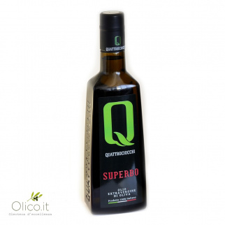 Superbo natives Olivenöl 100% Moraiolo Quattrociocchi
