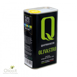 Extra Virgin Olive Oil "Olivastro" 100% Itrana Quatttrociocchi