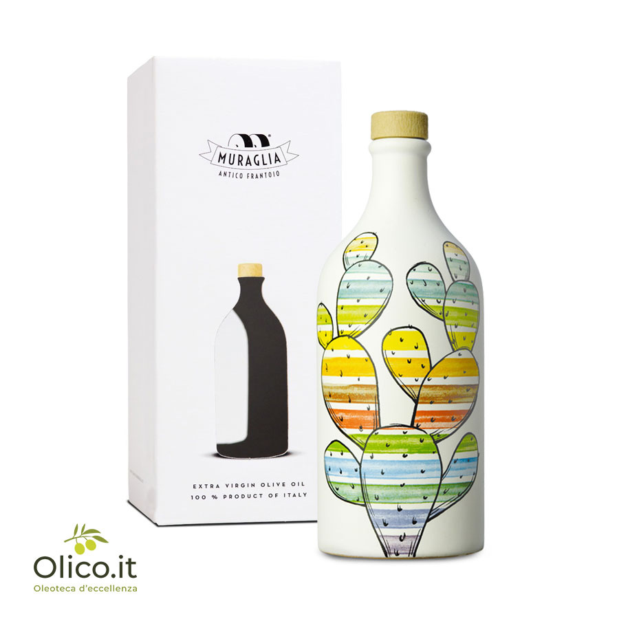 Orcio in Ceramica Olio Extra Vergine di Oliva e Arancia Galantino