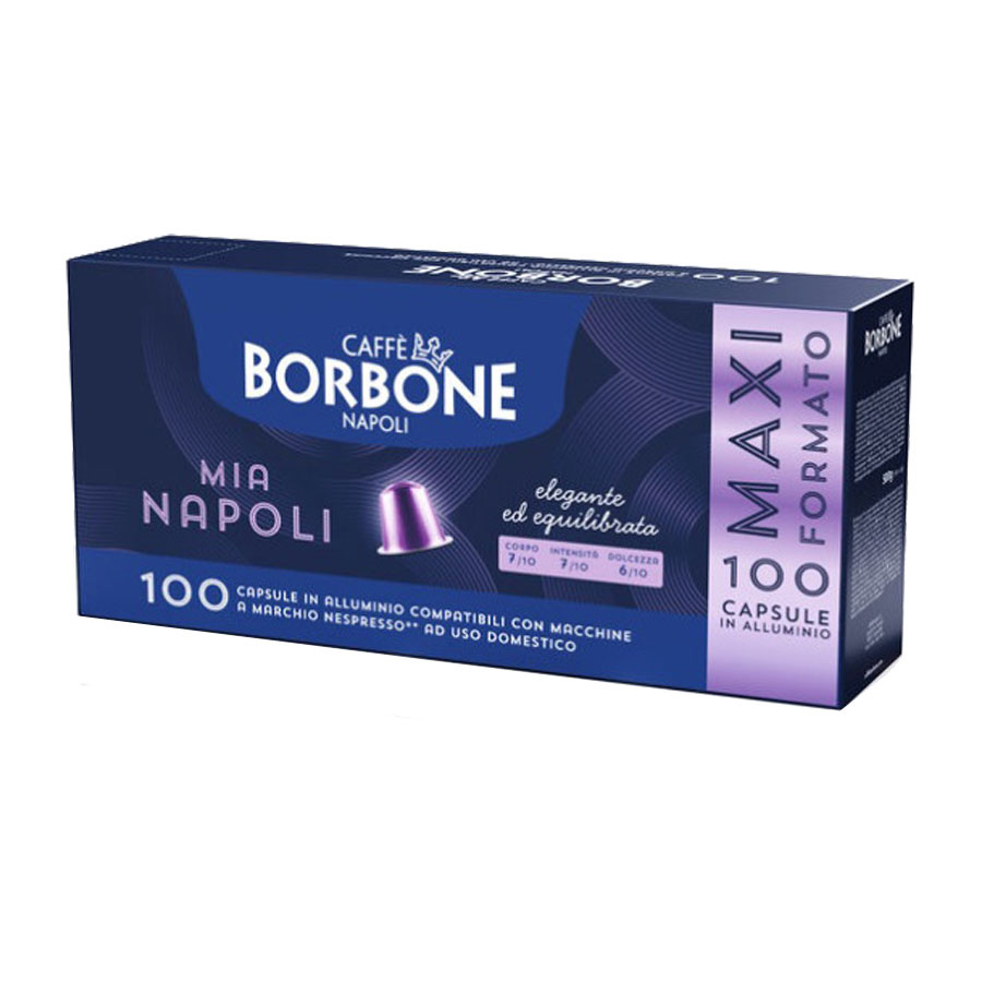 Caffè Izzo Box 100 Capsule Compatibili A Modo Mio - Miscela Premium 100% Arabica - Intenso E Dolce - 3