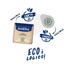 150 Cialde Carta Compostabili Miscela Rossa - Caffè Borbone - Foto 4