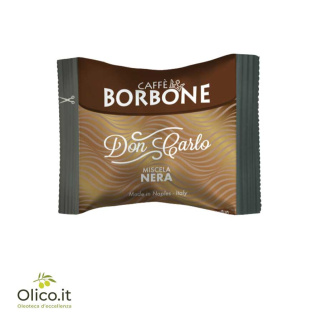 100 BLACK Blend Capsules Borbone Coffee Compatible Lavazza A Modo Mio