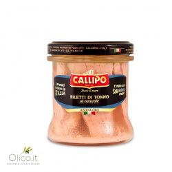 Tuna fillets natural brine "Riserva Oro"