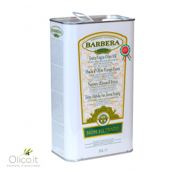 Barbera Extra Virgin Unfiltered Olive Oil 