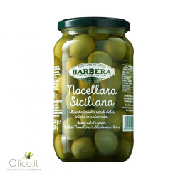 Olive Nocellara Siciliana intere in salamoia