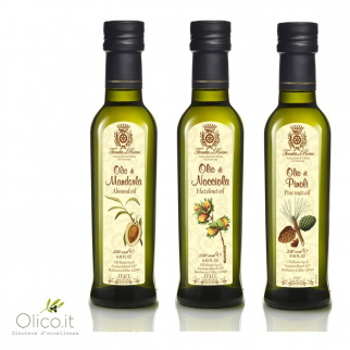Tris Special Oils: Almond, Pine nuts, Hazelnut