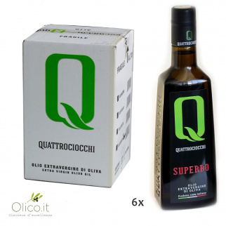Aceite de oliva virgen extra Superbo 500 ml x 6