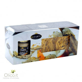 Geschenkverpackungen: Weissem Trüffel Tagliatelle mit creme aus Parmigiano Reggiano und marztrüffel