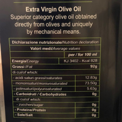 Extra Virgin Olive Oil Frantoio Quattrociocchi