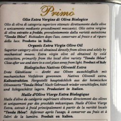 Aceite de Oliva Virge Extra Primo Biológico Cutrera 3 lt 