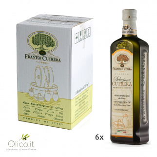 Olio Extra Vergine di Oliva Selezione Cutrera IGP Sicilia 750 ml x 6
