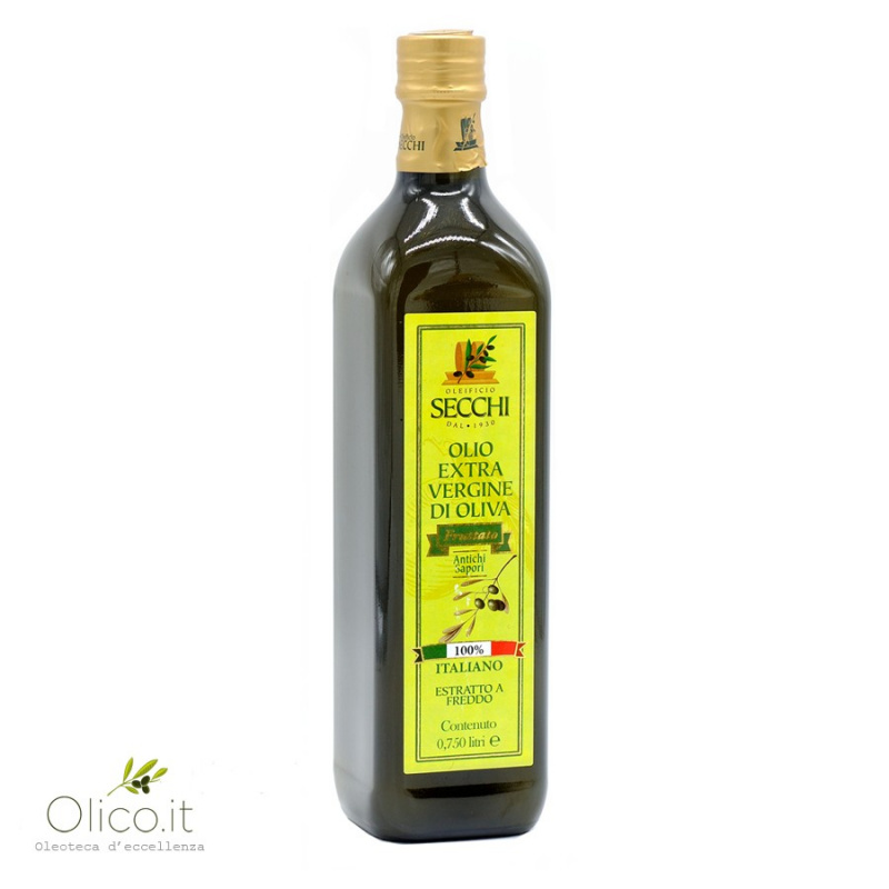 Fruity Extra Virgin Olive Oil Antichi Sapori 750 ml Oleificio Secchi