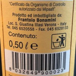 Aceite de oliva virgen extra Veneto Valpolicella DOP 500 ml 