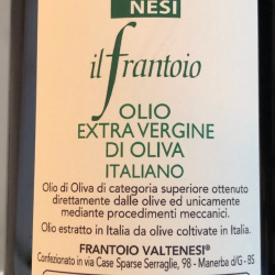 Natives Olivenöl "Il Frantoio" Valtenesi HS