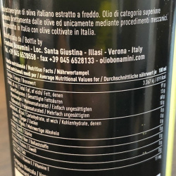Selección Aceite de oliva virgen extra Bonamini - Aceitunas Verdes y Negras 500 ml x 2