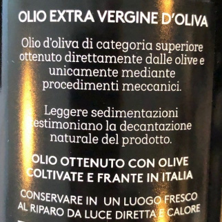 Extra Virgin Olive Oil Solo Gentile di Chieti 500 ml