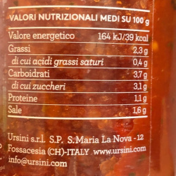 Sciuè Sciuè sauce prête de tomate et basilic 260 gr