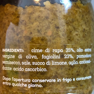 Turnip Greens pasta sauce 170 gr