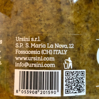 Rübengrüne pasta sauce 170 gr
