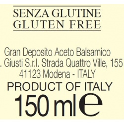 Gourmet Glaze with balsamic Vinegar of Modena PGI 150 ml