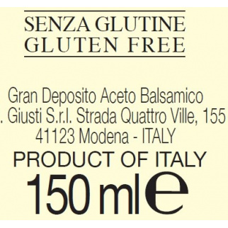 Gourmet Glaze with balsamic Vinegar of Modena PGI 150 ml x 6