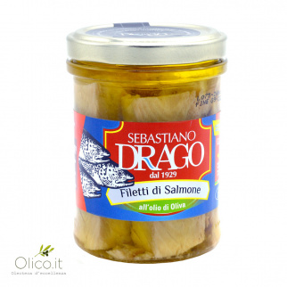 Filets de Saumon à l'huile d'olive 200 gr