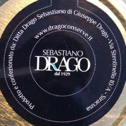 Tris Pâtés de thon Sebastiano Drago: Oranges, Pistaches et Amandes 130 gr x 3