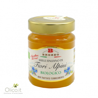 Organic Alpine Flowers Honey