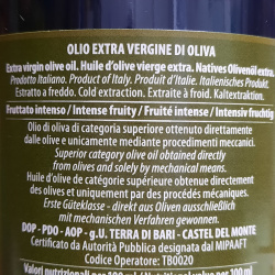Olio Extra Vergine di Oliva DOP Terra di Bari