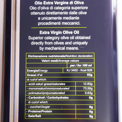 Extra Virgin Olive Oil "Olivastro" 100% Itrana Quatttrociocchi