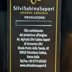 Huile d'Olive Extra Vierge AOP Sabina