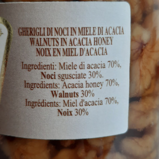 Walnuts in Acacia Honey