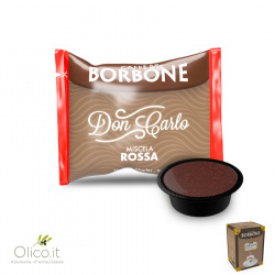 50 Capsule Borbone Miscela ROSSA Compatibili Lavazza A Modo Mio* 