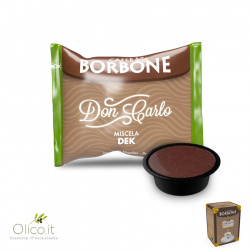 50 Capsule Borbone Miscela VERDE / DEK Compatibili Lavazza A Modo Mio* 