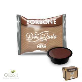 100 Capsule Borbone Miscela NERA Compatibili Lavazza A Modo Mio* 