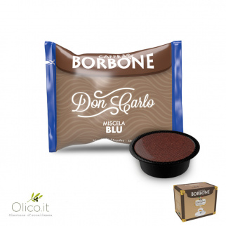 100 BLUE Blend Capsules Borbone Compatible Lavazza A Modo Mio* 
