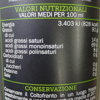 Huile d'olive Extra Vierge San Savino 750ml