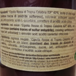 Cipolla Rossa di Tropea Calabria IGP in agrodolce