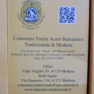 Traditional Balsamic Vinegar of Modena PDO Extravecchio 25 years Acetomodena