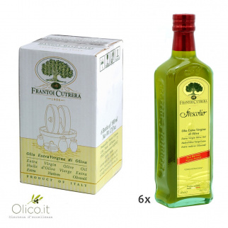 Aceite de Oliva Virgen Extra Novello 2020 Frescolio Cutrera 500 ml x 6