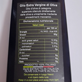 Olio Extra Vergine di Oliva Classico 500 ml x 6