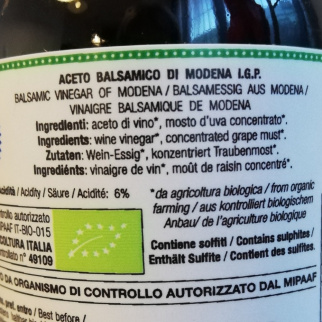 Modena GGA biologischer Balsamessig Acetomodena