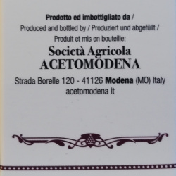 8 Barili - Condimento all' Aceto Balsamico di Modena IGP 