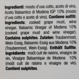 8 barrels - Dressing with balsamic vinegar of Modena PGI