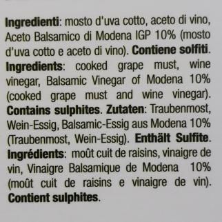12 barrels - Dressing with balsamic vinegar of Modena PGI