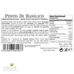 Pesto Basilico Siciliano