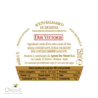Tris Due Vittorie IGP - Oro, Argento e Famiglia